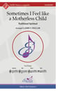 Sometimes I Feel Like a Motherless Child SATB choral sheet music cover